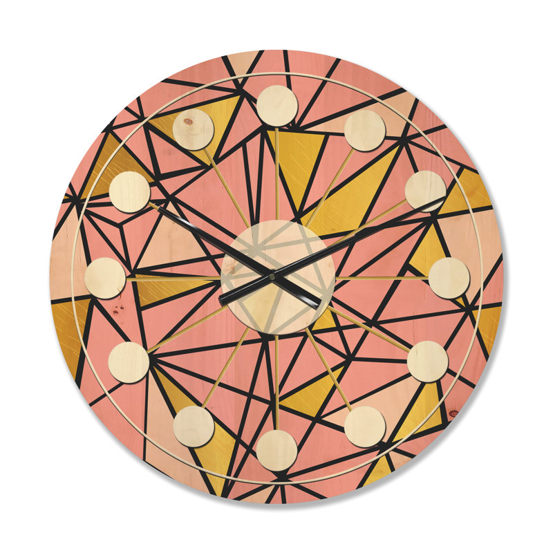 Horloge murale Triangular Design II, Petit