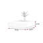 Table basse de style italien minimaliste