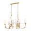 Lustre linéaire à 6 lumières Aslin-123223222