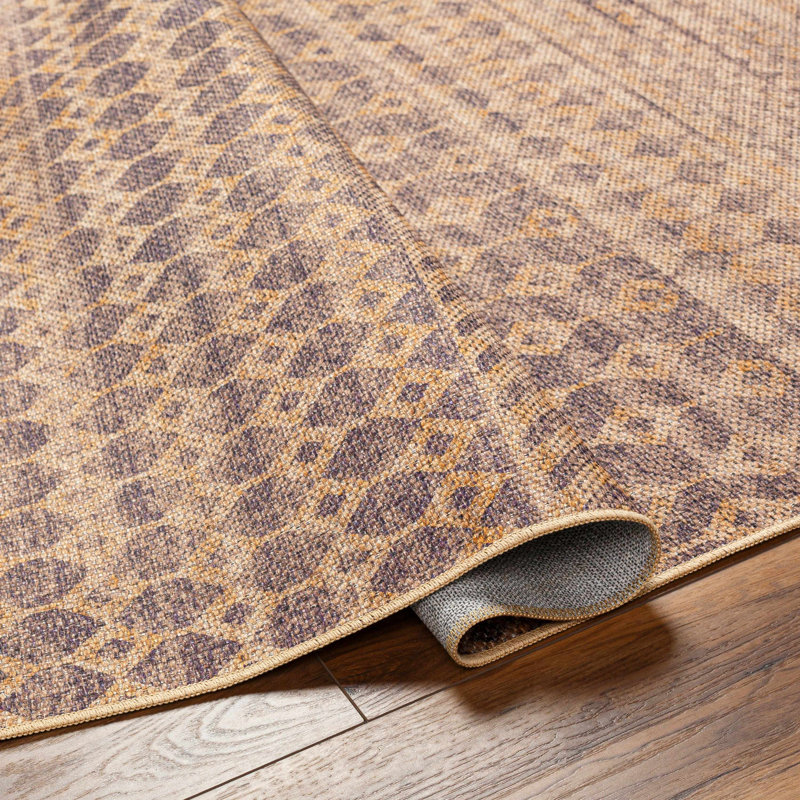 Elizabeth Moroccan Machine Washable Area Rug, Rectangle 3' x 5'