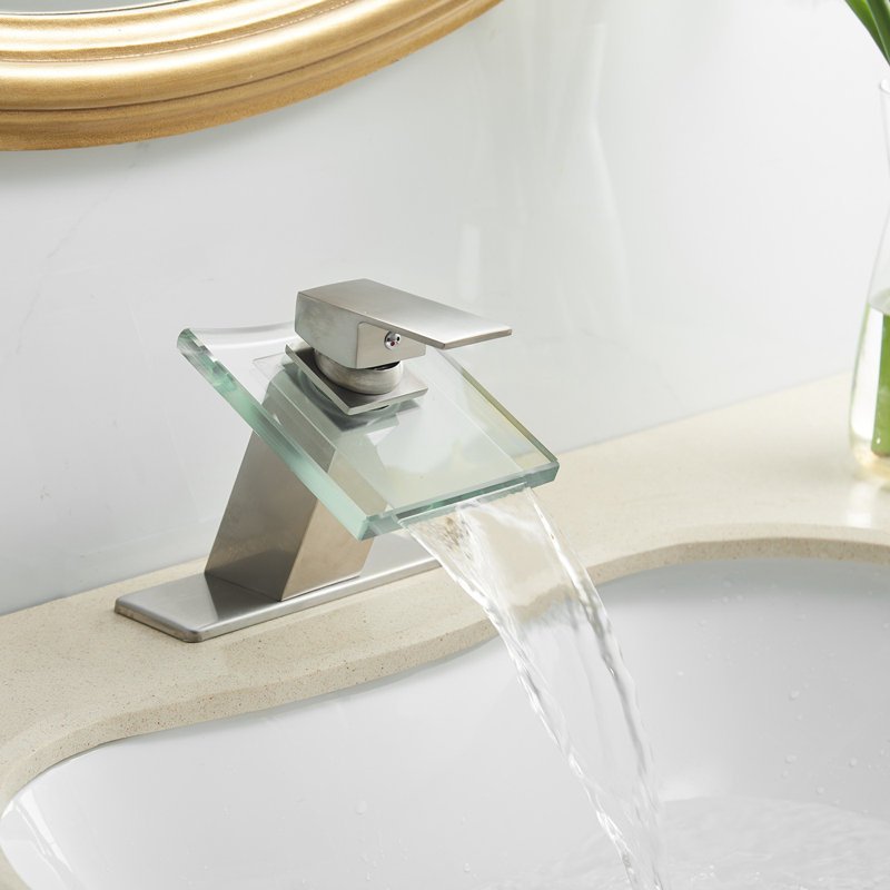 Single-handle Bathroom Faucet, Silver
