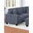 Dark Gray Finish  LAF Loveseat With USB Port Modern Style 5Pc Sectional Set Corner Wedge Armless Chair Cocktail Ottoman RAF Loveseat With Storage Primary Living Room-1764321603