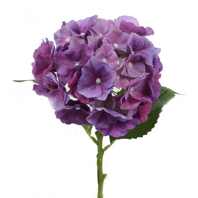 Fleur artificielle d'hortensia Natural Touch
