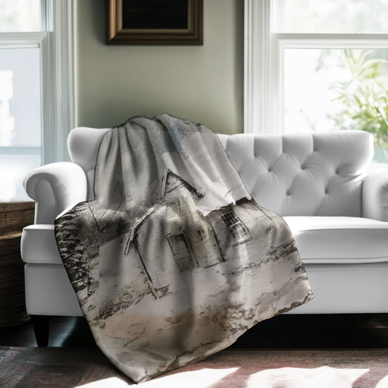 Scandinavian Rustic - 1 Piece Premium Blanket, Queen