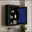 Armoire de rangement murale pour salle de bain avec miroir, tablette réglable et conception compacte pour les salles de bain modernes-134678985