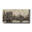 «Vintage NY Brooklyn Bridge Skyline» par Michael Mullan, art mural sur toile-1762812934