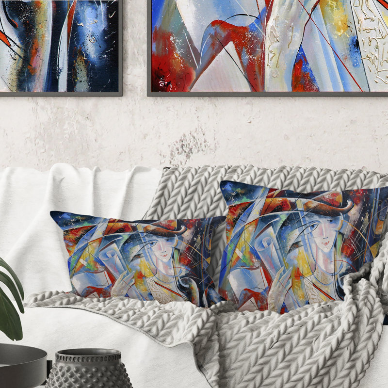 Coussin Creative Inspiration From The Poet - imprimé rétro 1