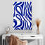 Motif de tourbillon bleu marine Avery-108610898
