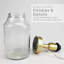 Lampe de table en verre Treyton