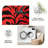 1PC Red and Black Abstract Swirl Flame Pattern area rugs for Living Room, Soft and Comfortable, Suitable for all seasons, easy-to-maintain, machine washable Indoor floor mat, Under Table Farmhouse suitable for dining room, bedroom, entryway, home-129934766