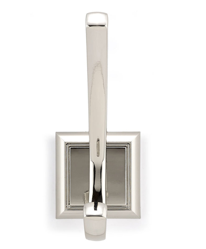 Transitional Metal Wall Hook, Nickel