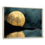«Quiet Bold River In Emerald Gold Harmony I - Forest River Mountains, art mural-986960760-880381805-986960754