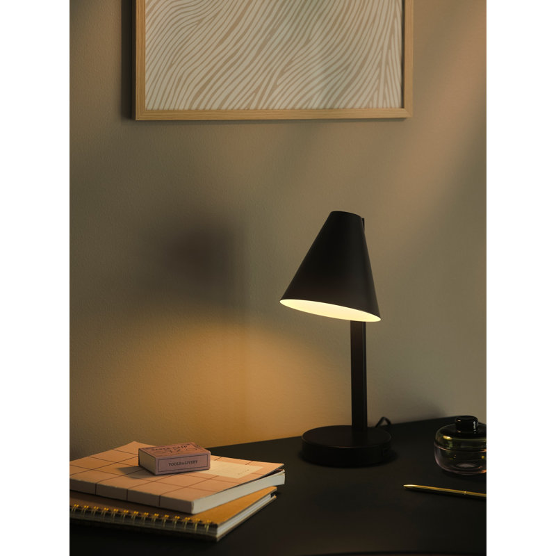 Steel Desk Lamp, Black