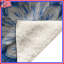 Couvertures complexes de mandala bleu et blanc-123417690