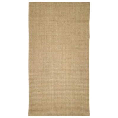 August Grove Rug Natural Sisal Brown