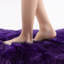 Plush Faux Sheepskin Grape Shag Area Rug-87376703
