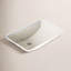 Ladena® Vitreous China Rectangular Undermount Bathroom Sink with Overflow-1706282