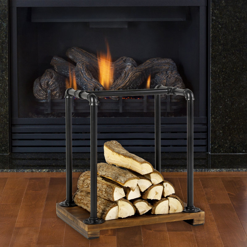Faryn 30 cm W Indoor Firewood Log Holder Rack