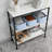 Woven Storage Baskets 3-Pack, Decorative Rope Organizer Bins For Shelves, Closets, Toys And Home Office, Space-Saving Rectangular Design-1533569359