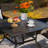 Alyah 4 - Person Patio Dining Set with Square Table , Cushions Included