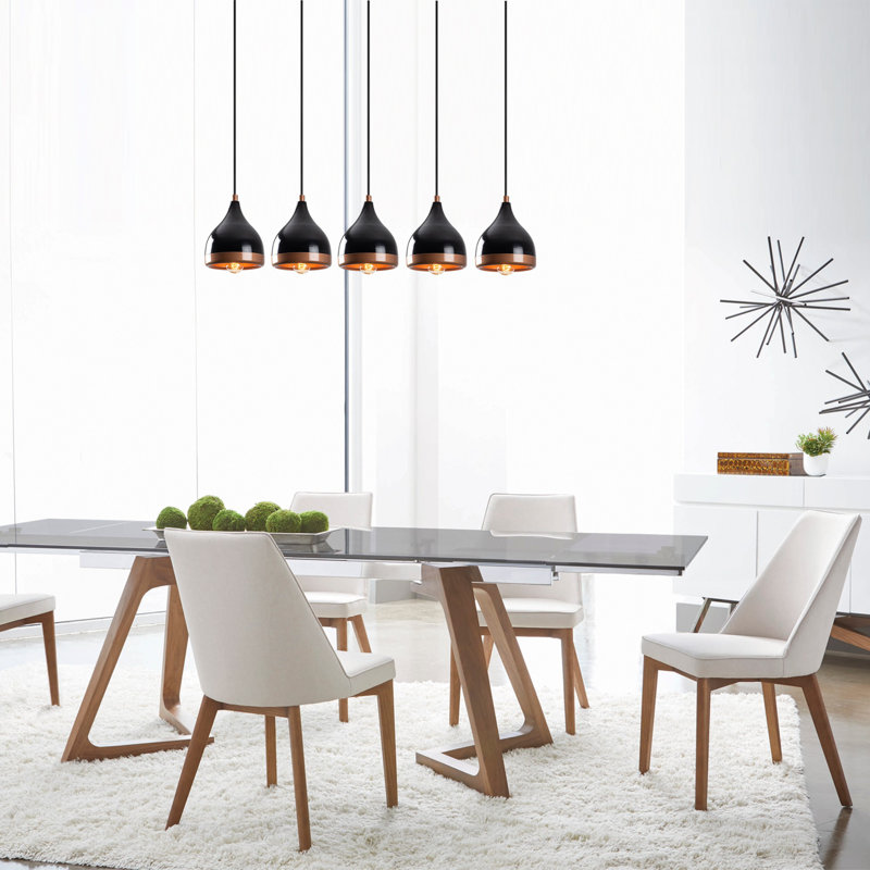 5 - Light Kitchen Island Dome Pendant