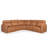 Gretel Leather L-Shaped Sectional