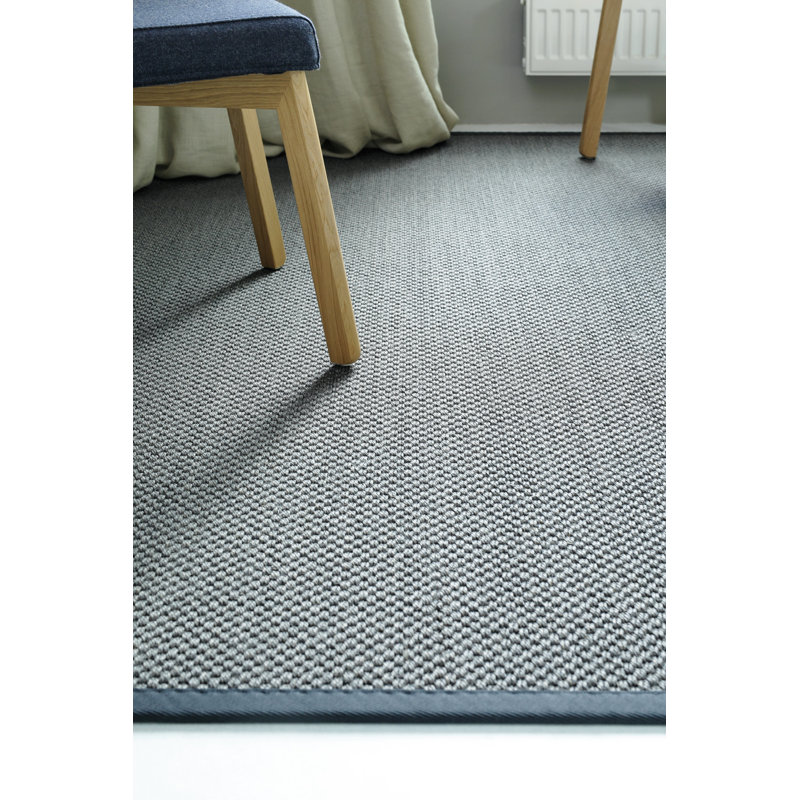 Cahto Solid Colour Hand Woven Area Rug, Rectangle 200 x 300cm