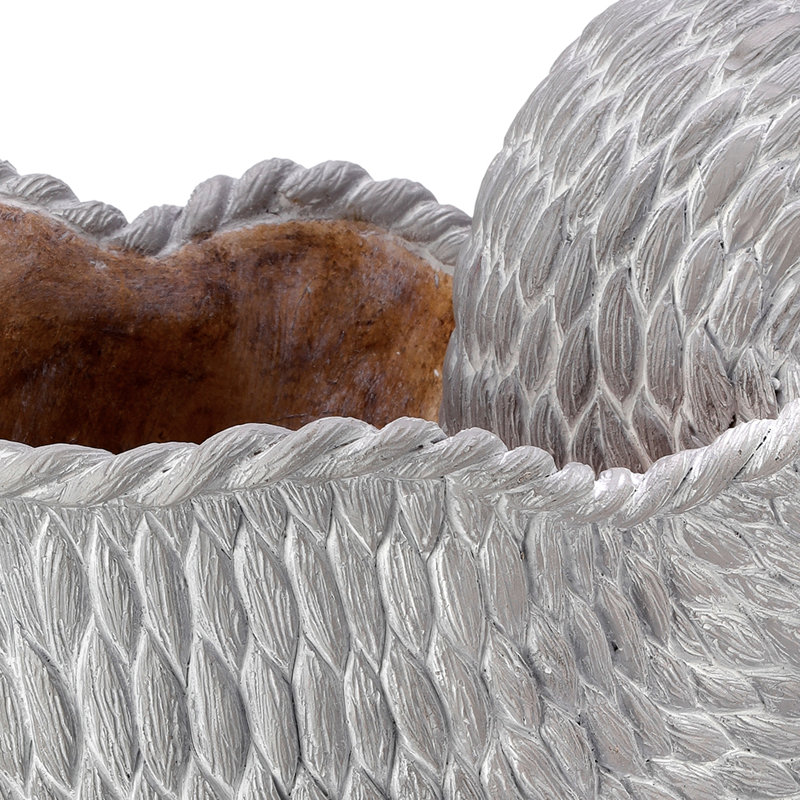 Anjae 'Fabric Weave' Nautilus Shell