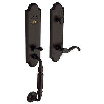Manchester Single Cylinder Entrance Handleset, Oil Rubbed Bronze, Right