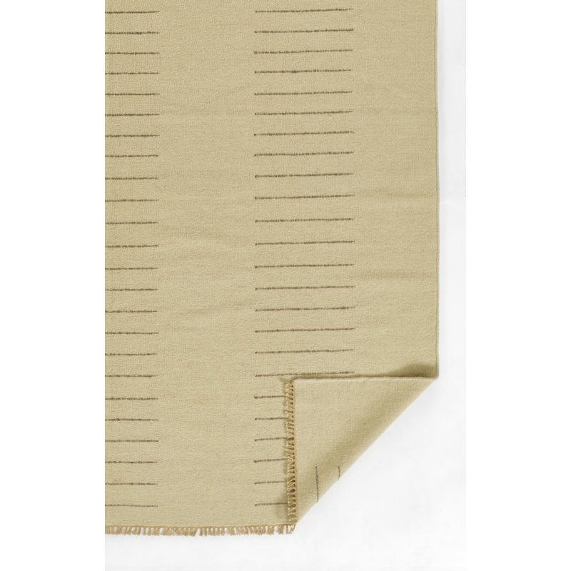 Geometric Area Rug in Ivory, Rectangle 6'3" x 9'