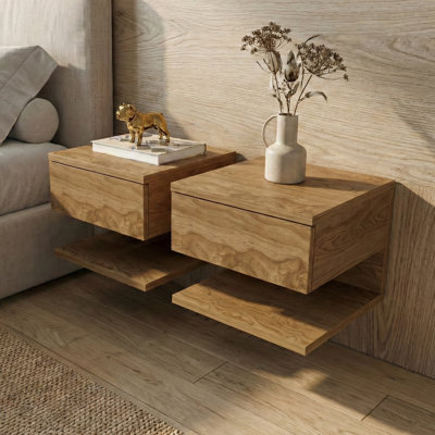 Vivid 17.7" Wide Nightstand Set of Two