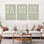3 Piece Wrapped Canvas Print-37907764