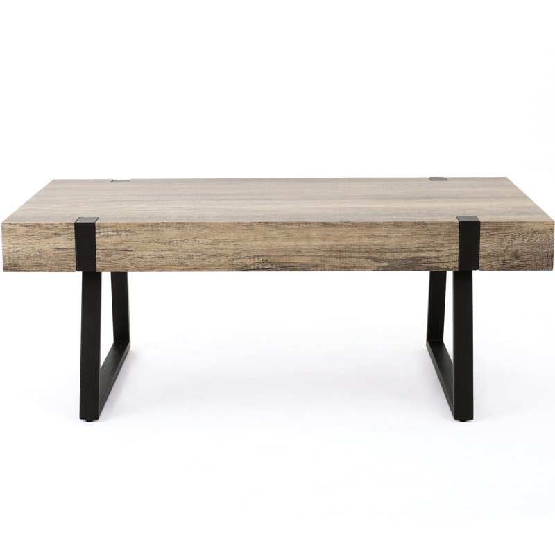 Table basse en faux bois Canyon