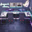 Bureau de jeu en L-522355470
