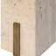 Table d'appoint Uttermost Feranno Travertine