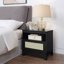 Sheridan 22" Nightstand In Black (1-Drawer)-1616890887