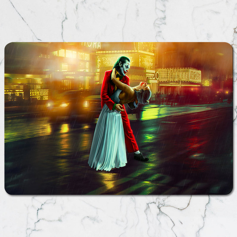 Romantic City Street Night Dance Placemat And Coaster Set