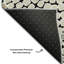 Tapis noir Prisco lavable à la machine de qualité supérieure-1492784932