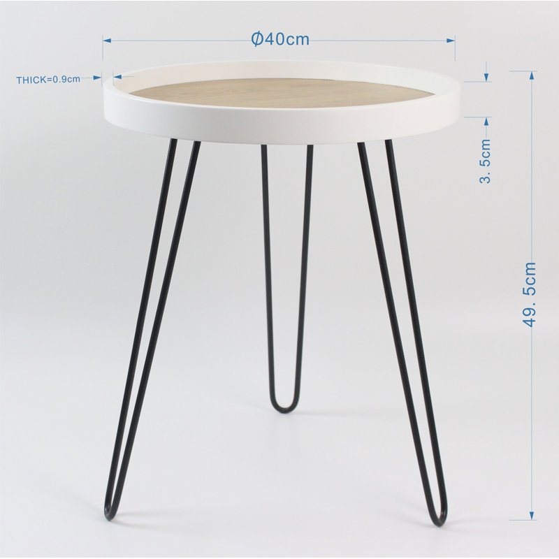 Wrenn Tray Top End Table