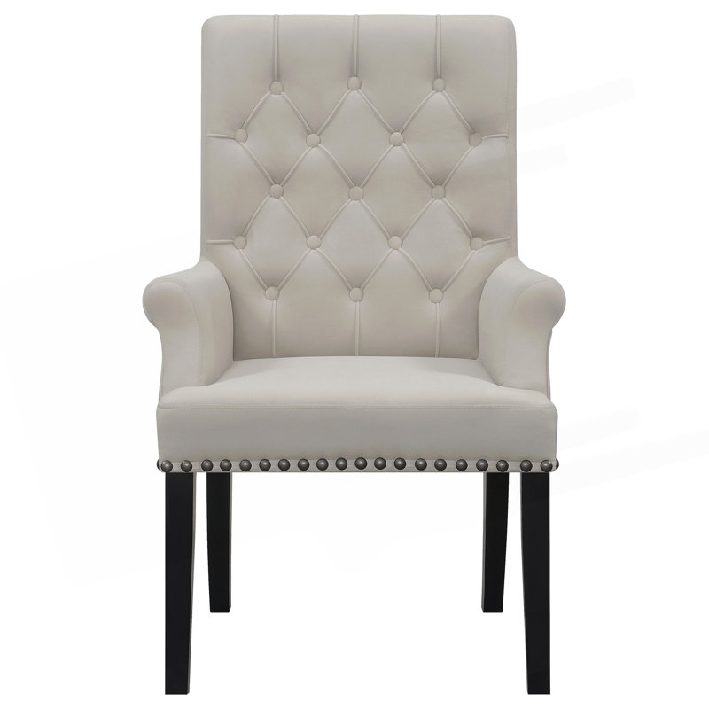 Chaise de salle à manger rembourrée Norwich Sand, Sable