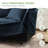 Chenille Armchair – Deep Seat, Detachable Cover & 3 Big Pillows – Comfy Single Sofa For Small Space-13397489