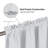 Harlowe Polyester Room Darkening Curtain Pair-1701462218-1701462221