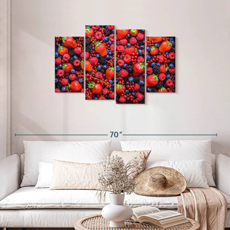 Yarlin Berries, 27'' H x 43'' W