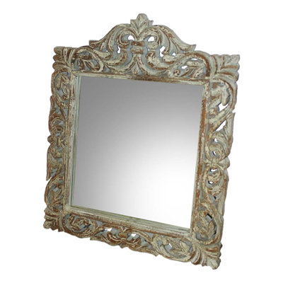 Westerville Solid Wood Floor Mirror