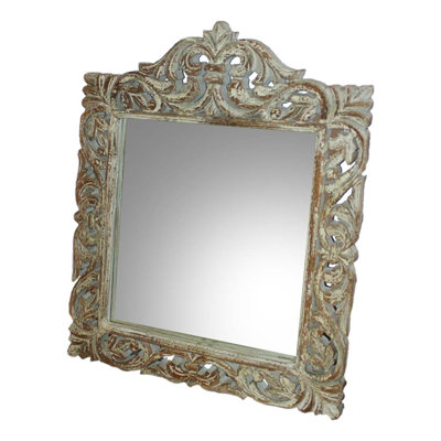Westerville Solid Wood Freestanding Mirror