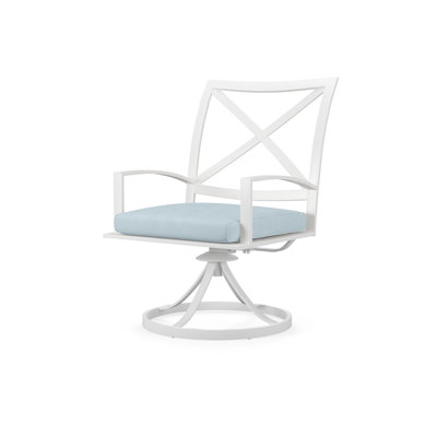 Bristol Swivel Sunbrella® Aluminum Patio Armchair