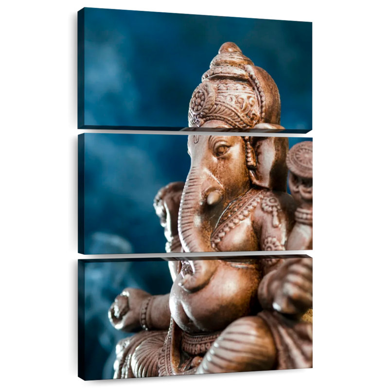 Divinité indienne Adella Ganesha, H 45 po x l 28 po