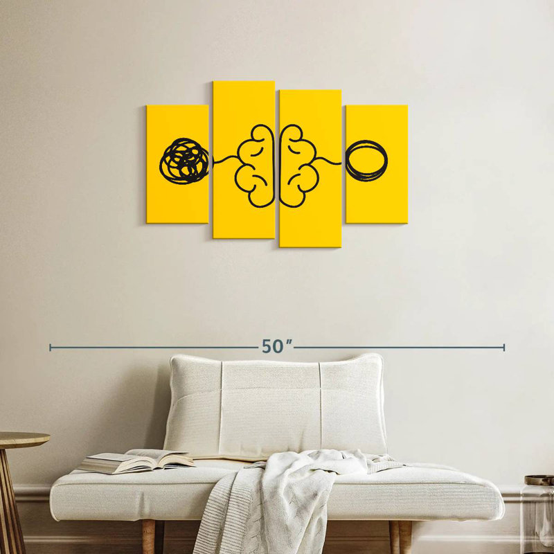 Alcaraz Untangle Your Thoughts, 22" H x 36" W