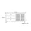 Buffet rétro de style chinois minimaliste-65539768