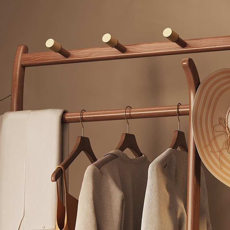 Grand porte-manteau en bois de frêne